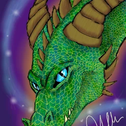 dcmagic draw sketch magic dragon
