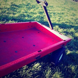wagon childhood red madefromiphone