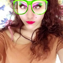 snapchat snapchatfilter glasses redlips redhead